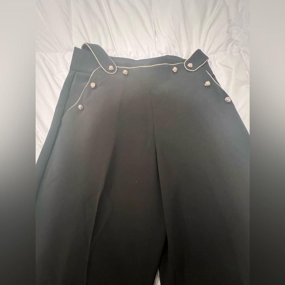 Express dress trousers, wide leg